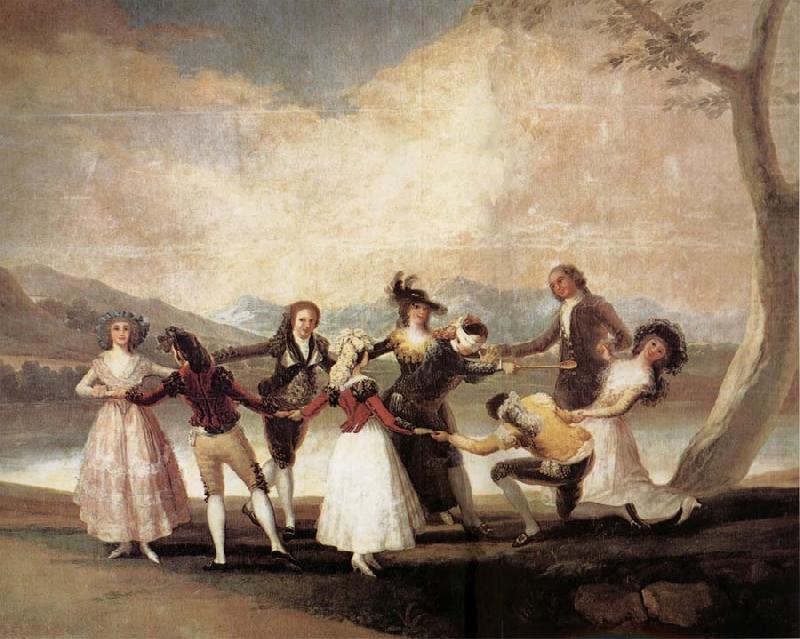 Francisco Goya La Gallina Ciega china oil painting image